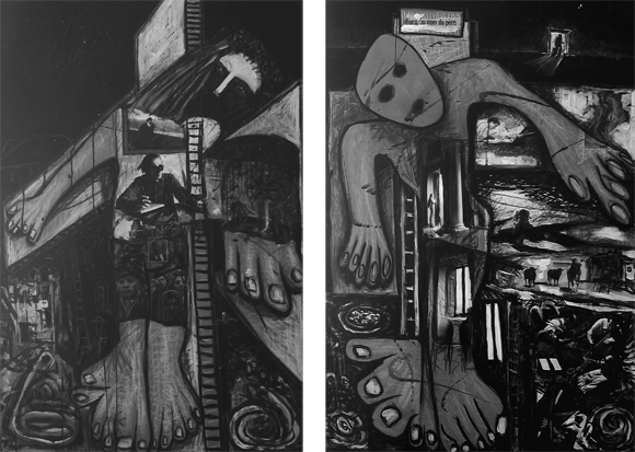 Bmc, le peintre bmc, art maniac,peinture,peintre,picasso,peinture de bmc,bernard lorjou,van gogh,egon schiele,francis bacon,antonio saura,francisco goya,tres de mayo,guernica,le champ de blé aux corbeaux,cruci-fiction bmc,edvard munch, le cri,