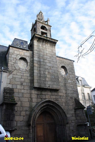 Chapelle Sainte Hélène et Hotel Dieu. dans Bretagne chapel18