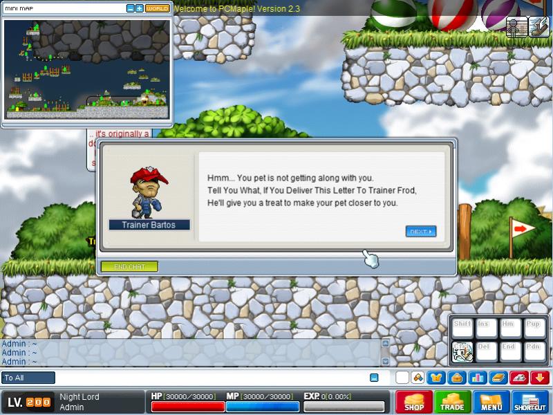 saberhunterx - [Noob-Release]Henesys/Ludi Pet Jump Quest - RaGEZONE Forums