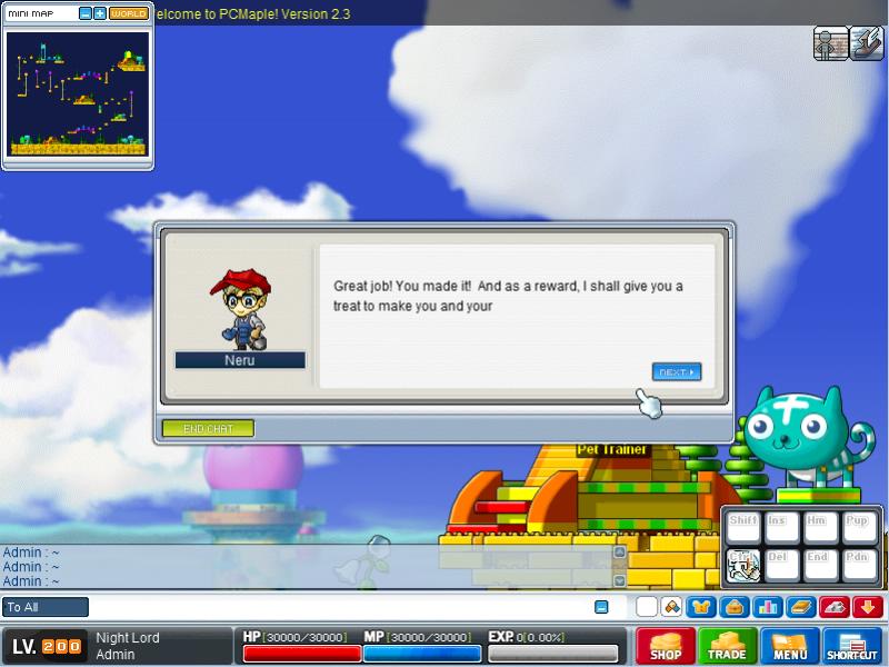 saberhunterx - [Noob-Release]Henesys/Ludi Pet Jump Quest - RaGEZONE Forums
