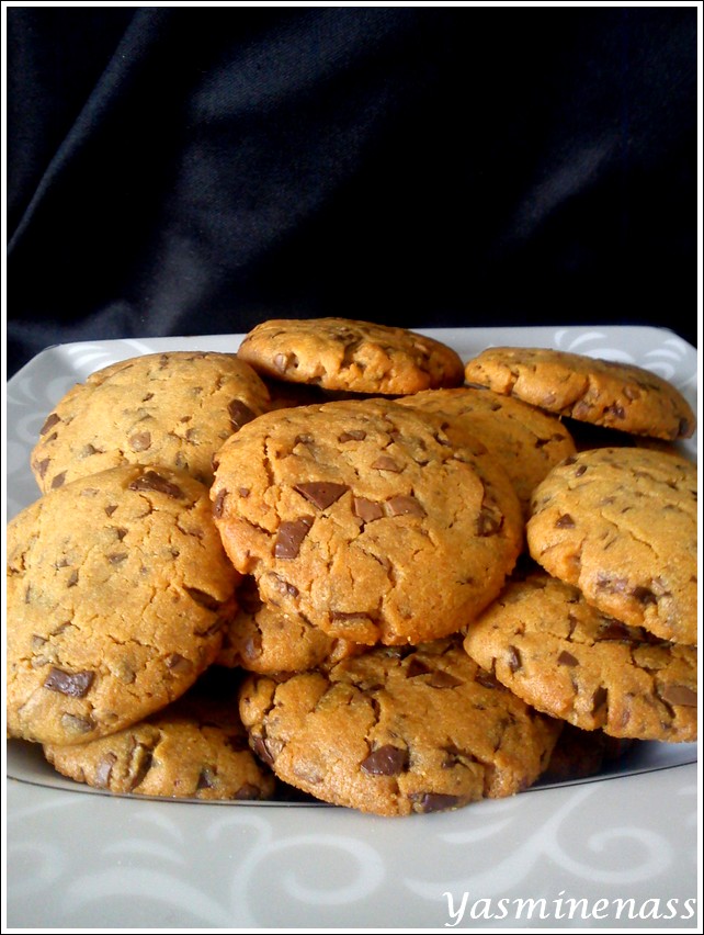 Cookies Au Beurre De Cacahuètes Et Chocolat - A L'orée Des Douceurs