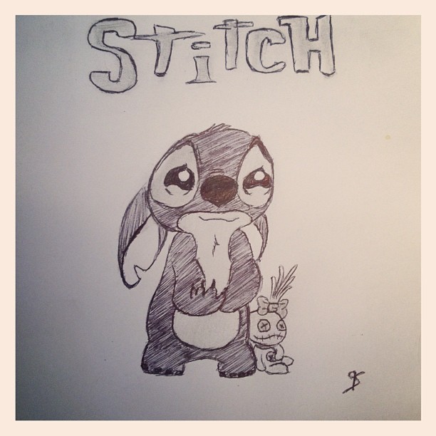 comment dessiner stitch